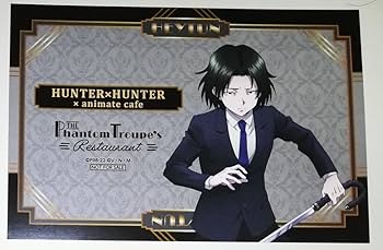 HUNTER×HUNTER 幻影旅団　アニメイト　カフェ　カード　特典　箔押し ハンター×ハンター(80)《アニカフェ 幻影旅団編 特典箔押し